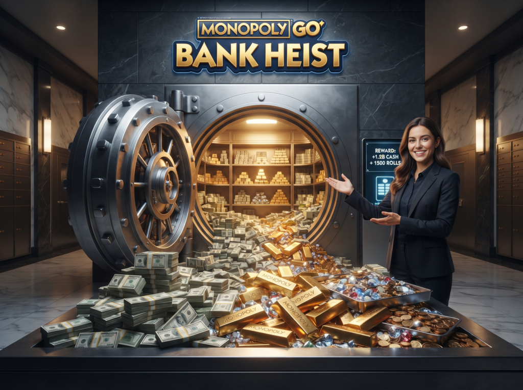 monopoly go bank heist